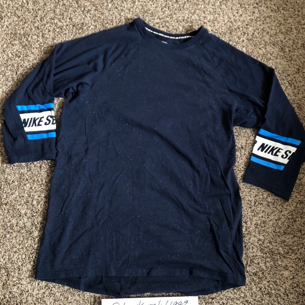 Nike SB Dri-fit 3/4 Sleeve Nepps Crewneck - Picture 1 of 4